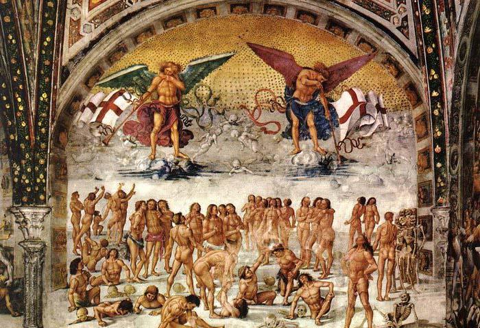 Luca Signorelli Resurrection of the Flesh Norge oil painting art